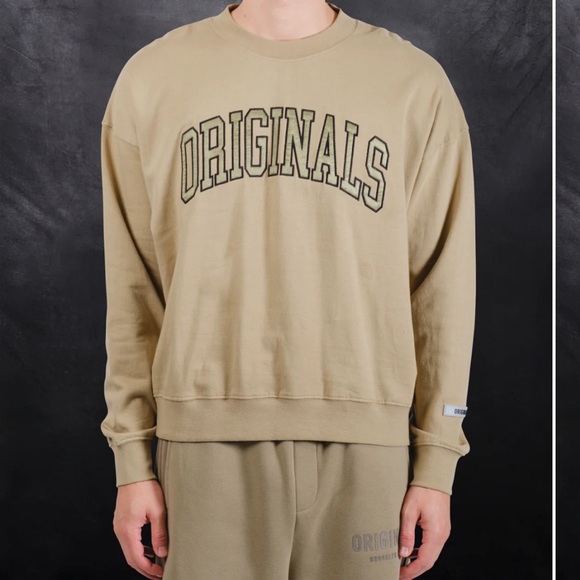 Brooklyn Cloth Originals Satin Applique sweatshirt - Picture 8 of 16